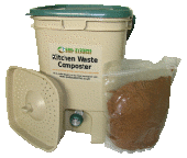 kitchen waste composter & bokashi